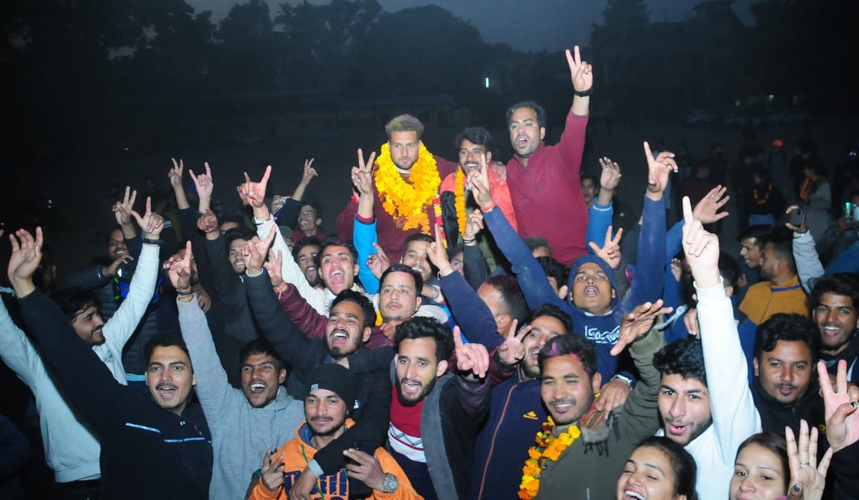 NSUI President in DBS, General Secretary of Aryan