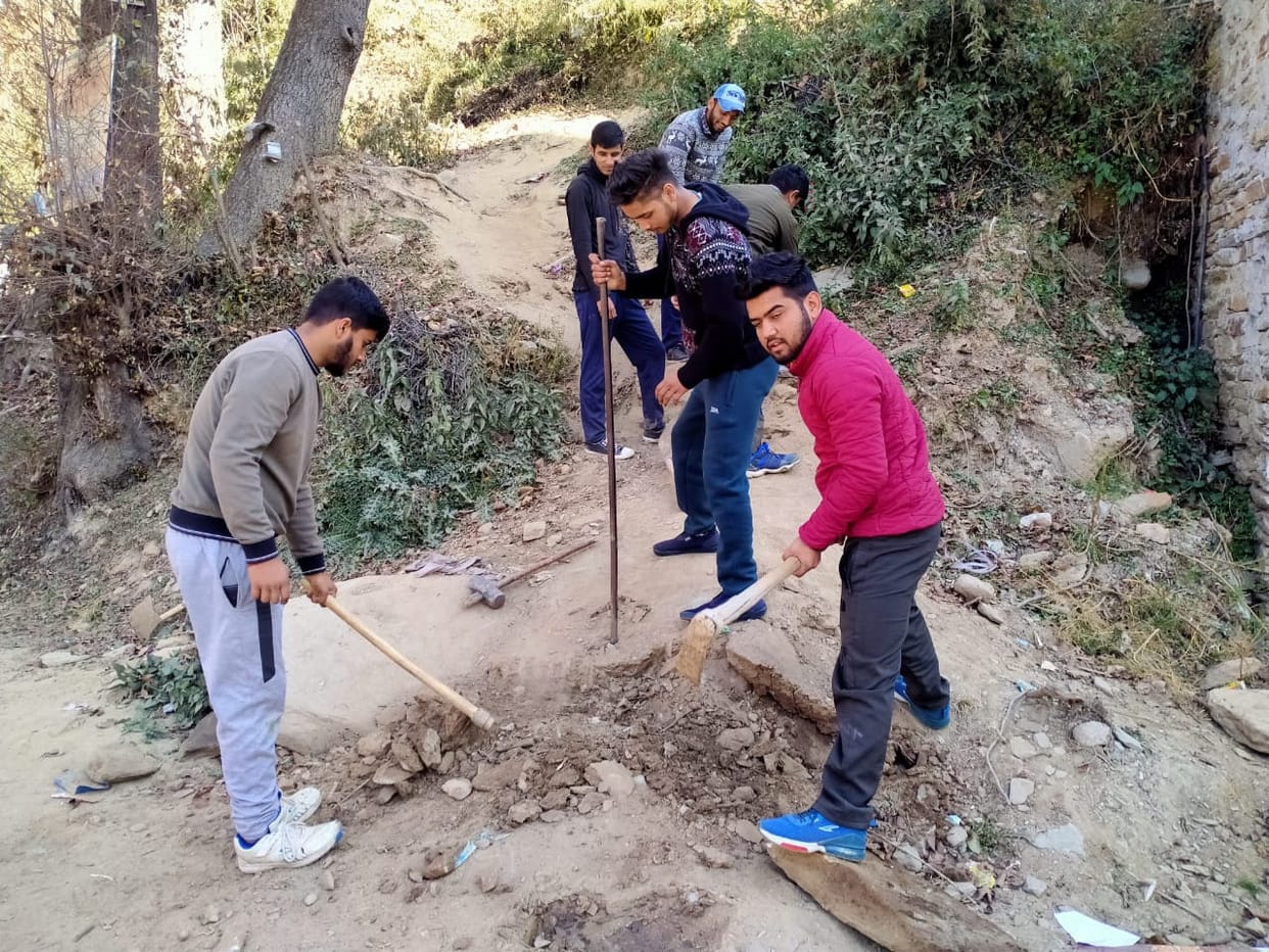 nss camp in kotkhai