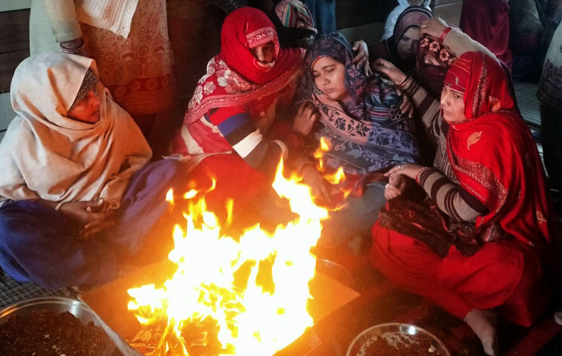 Havan in Fakharpur, remembered Shaurya with moist eyes