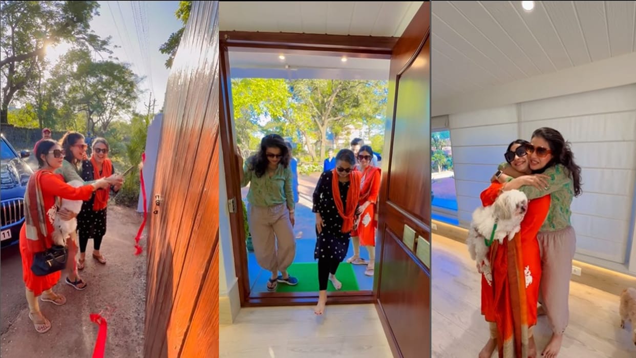 kajol and tanisha mukherjee gifted luxurious bungalow for mother tanuja see inside pics