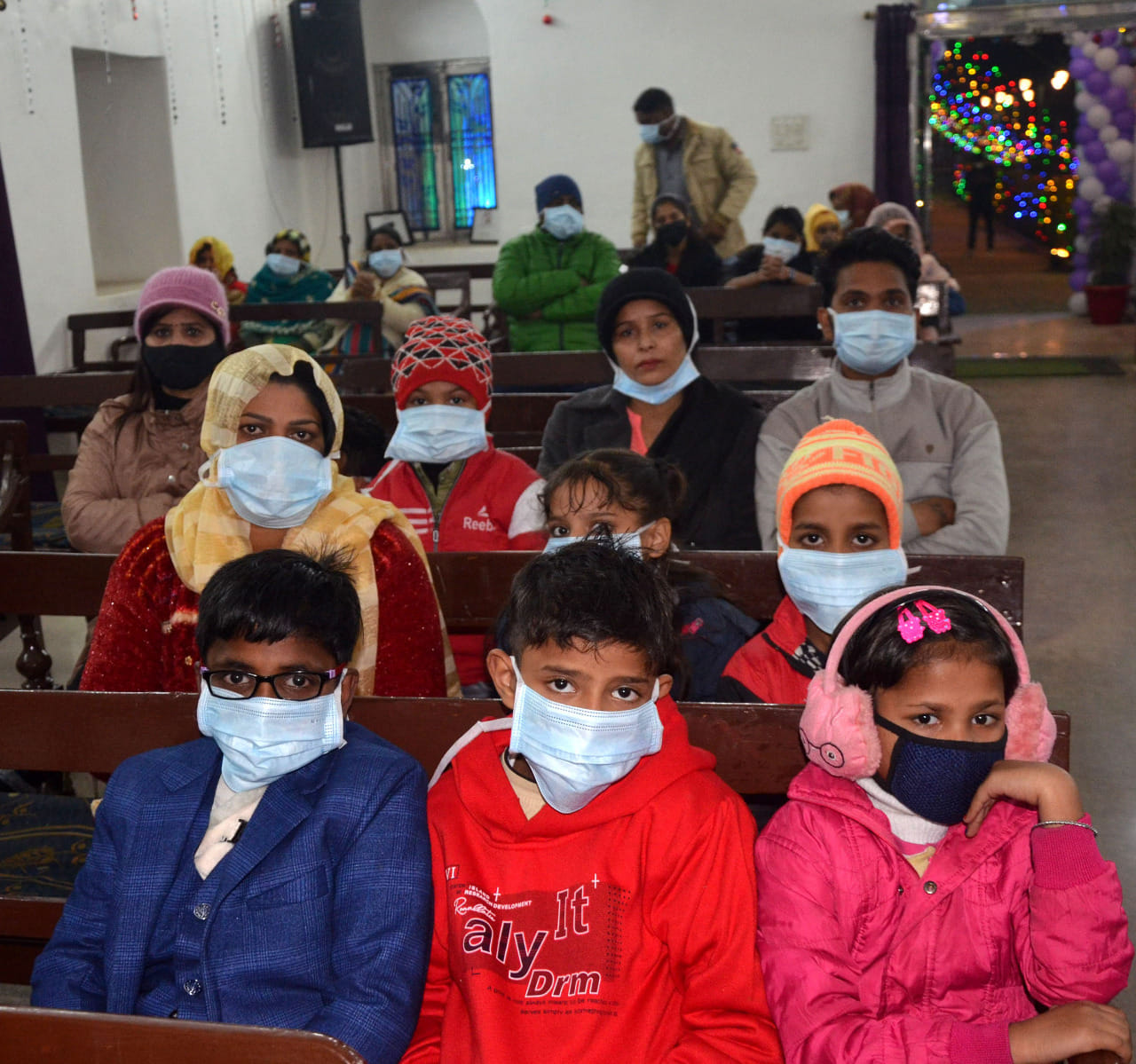 Birthday of Lord Jesus caught on camera in Aligarh