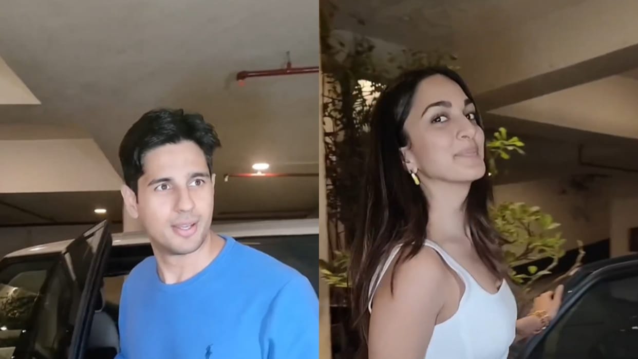 Kiara Siddharth seen outside Manish Malhotra house amid rumors of marriage video viral on social media
