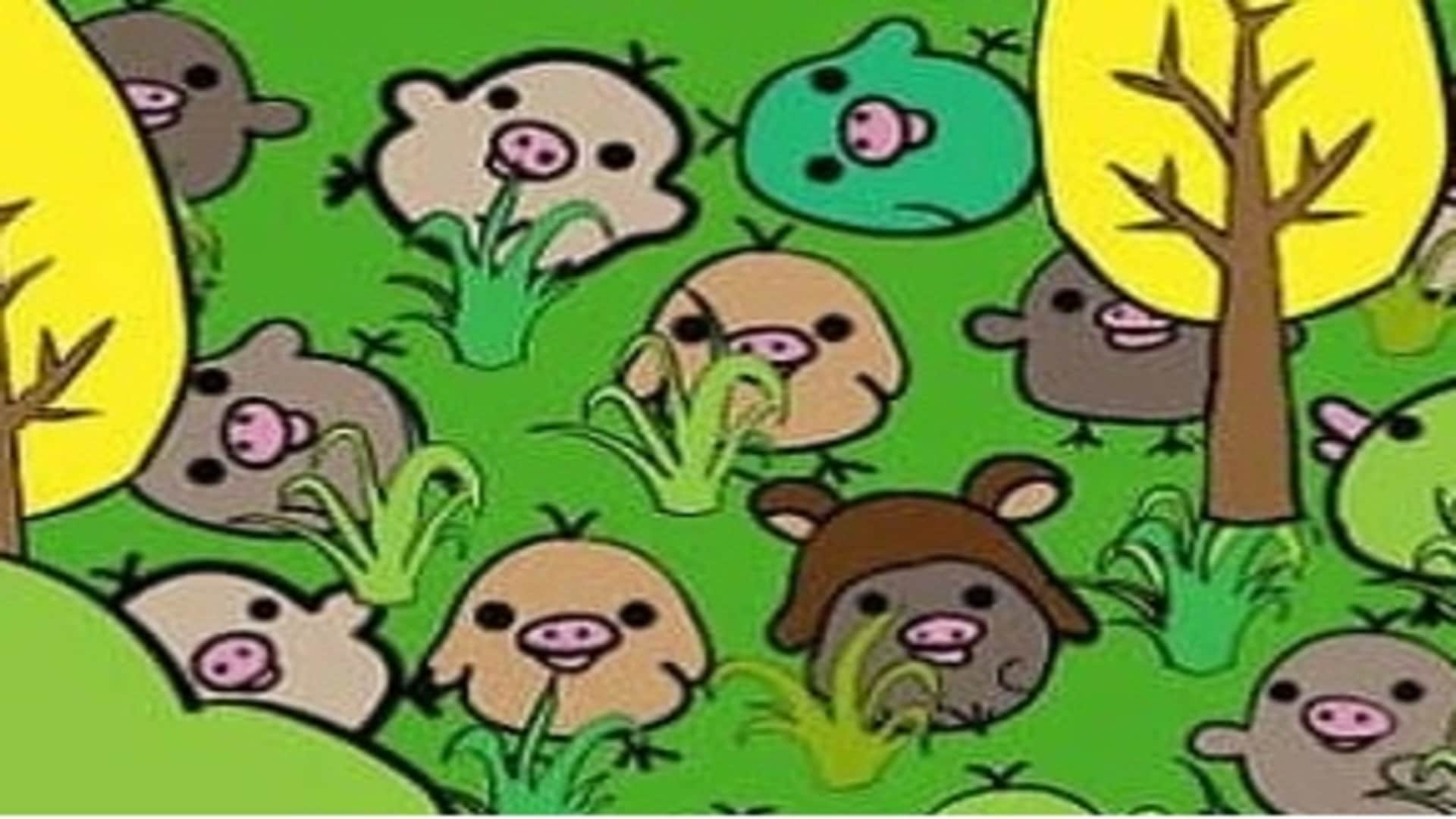 Optical illusion: Spot the hidden pig among birds in this pic within 15 seconds check your brain iq