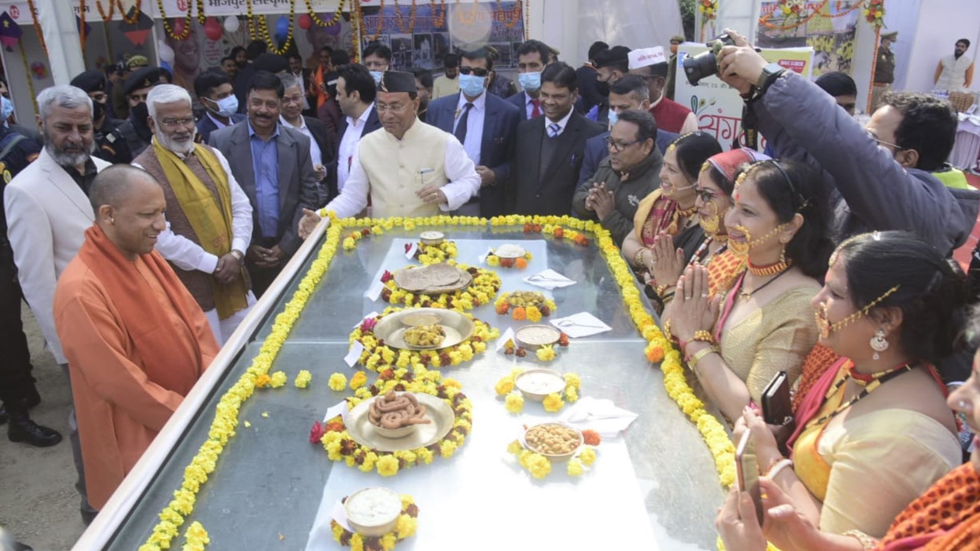 Pics: CM Yogi Adityanath in Sangmam