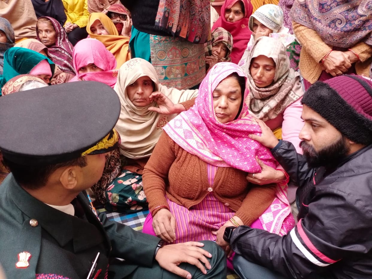 Muzaffarnagar: last ride of Martyr Lokesh, see in photos