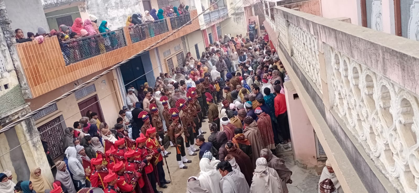 Muzaffarnagar: last ride of Martyr Lokesh, see in photos