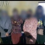 स्पा सेंटर से पकड़ी गईं थीं विदेशी युवतियां
