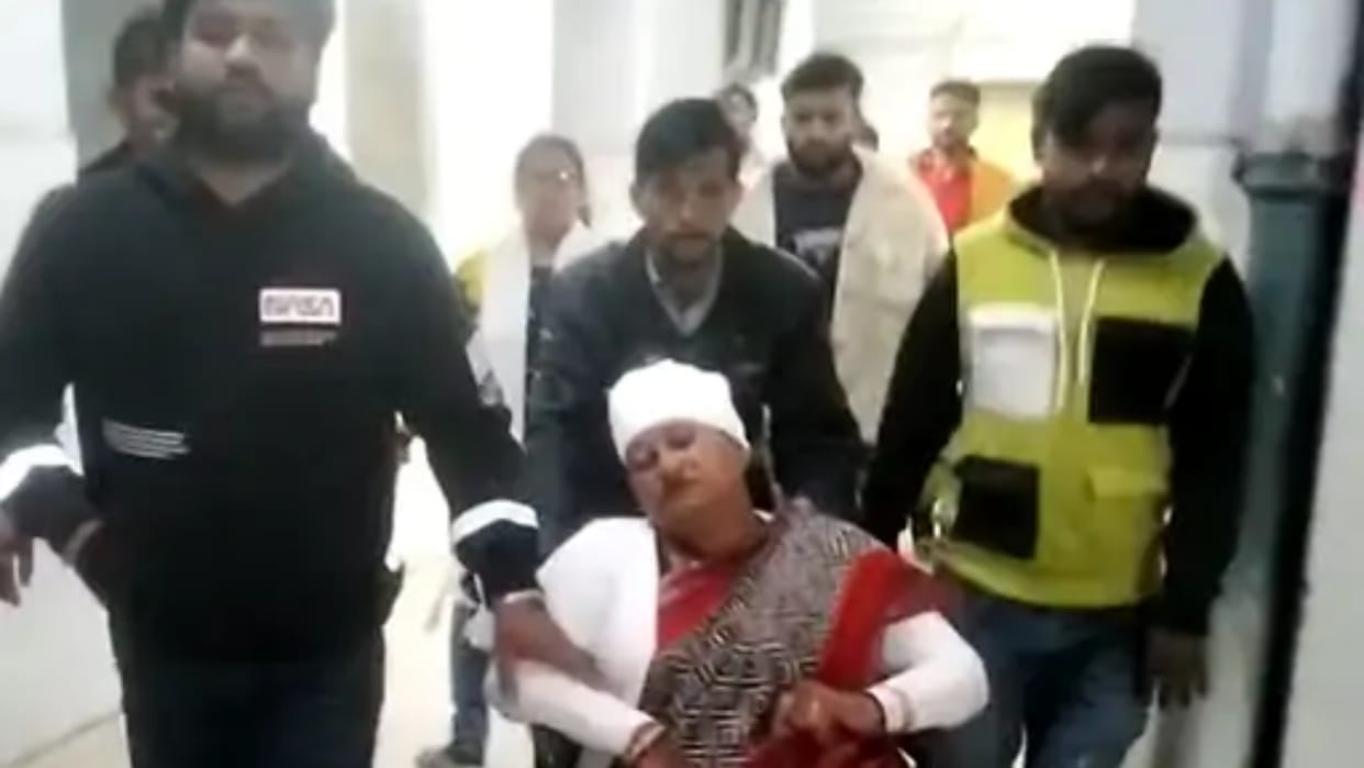 BJP woman district president injured in Ajmer