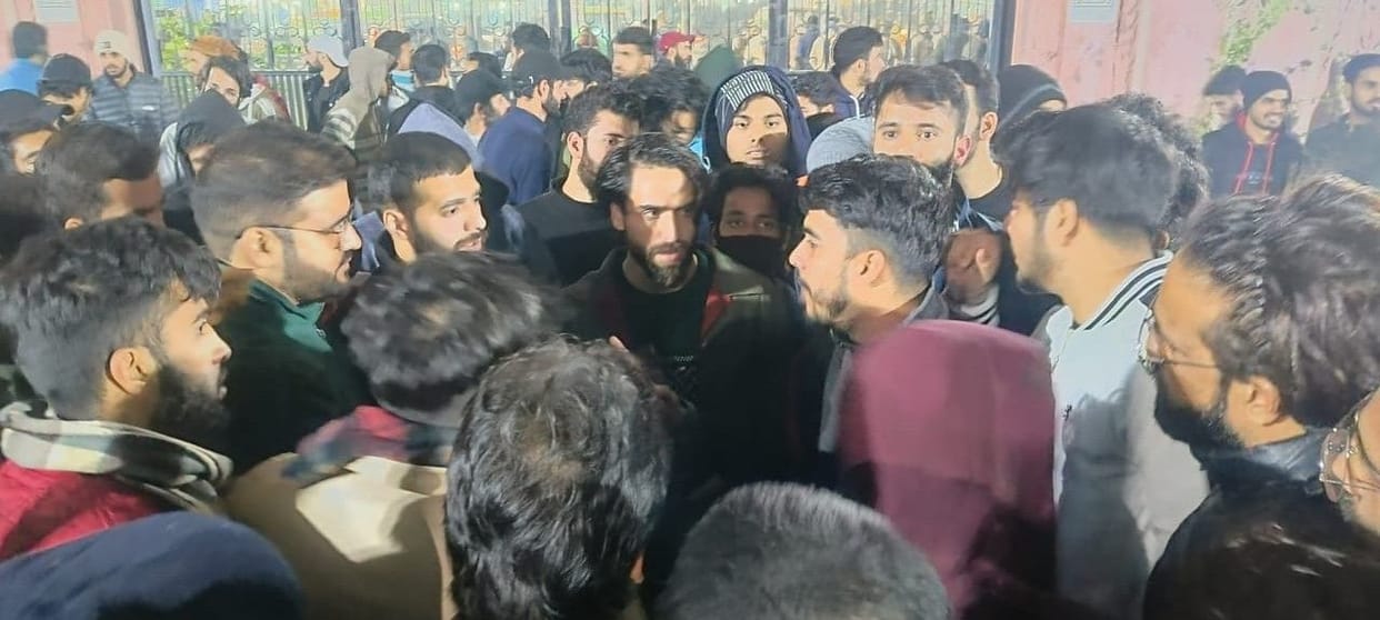Argument in the game of badminton AMU Kashmiri student beaten