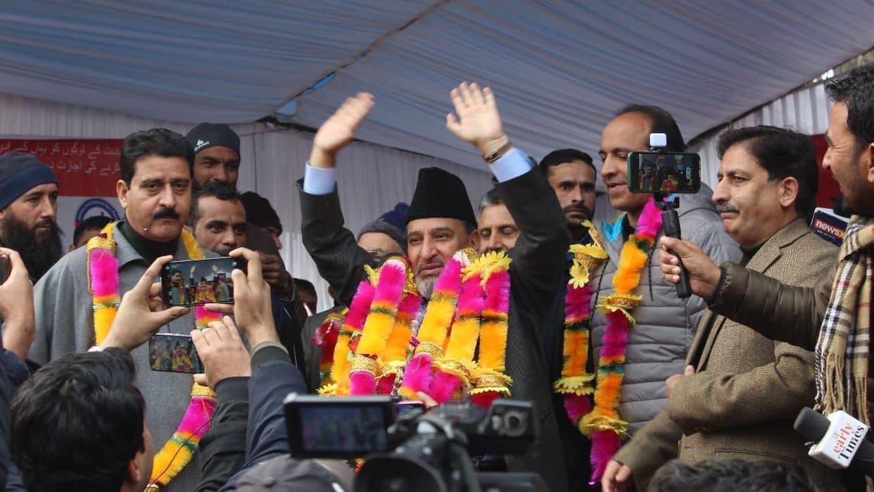 Jammu and Kashmir: Altaf Bukhari said his party will not forge an alliance with the BJP