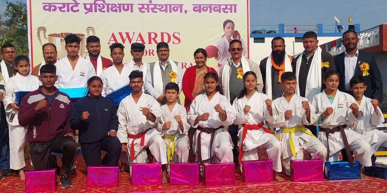 Karate Sportsman Honer'd in Banabasa