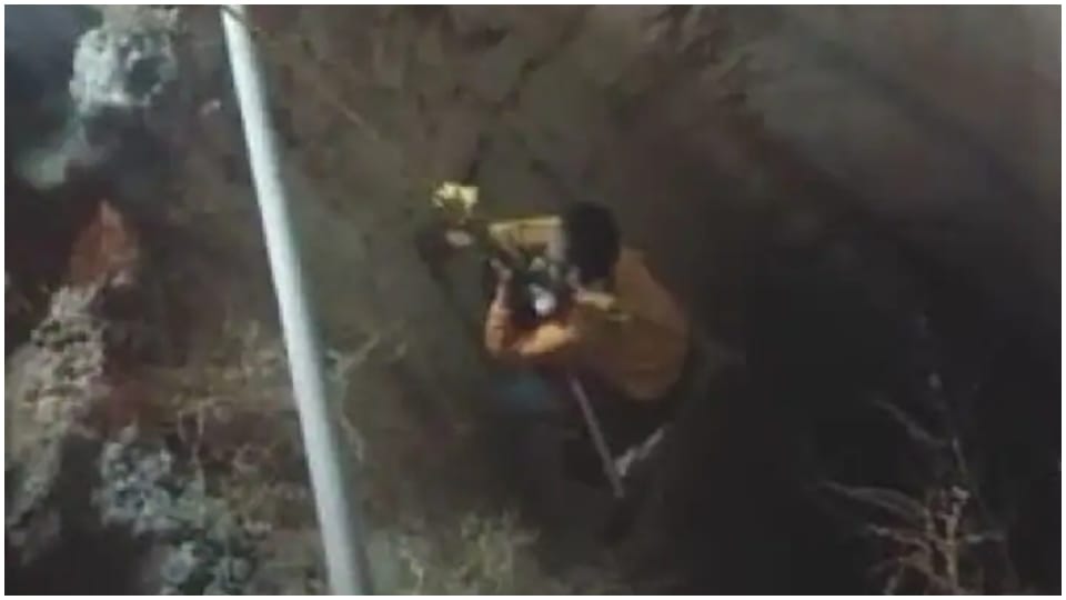 Brother jumps into 150 feet deep well to save sister in sikar