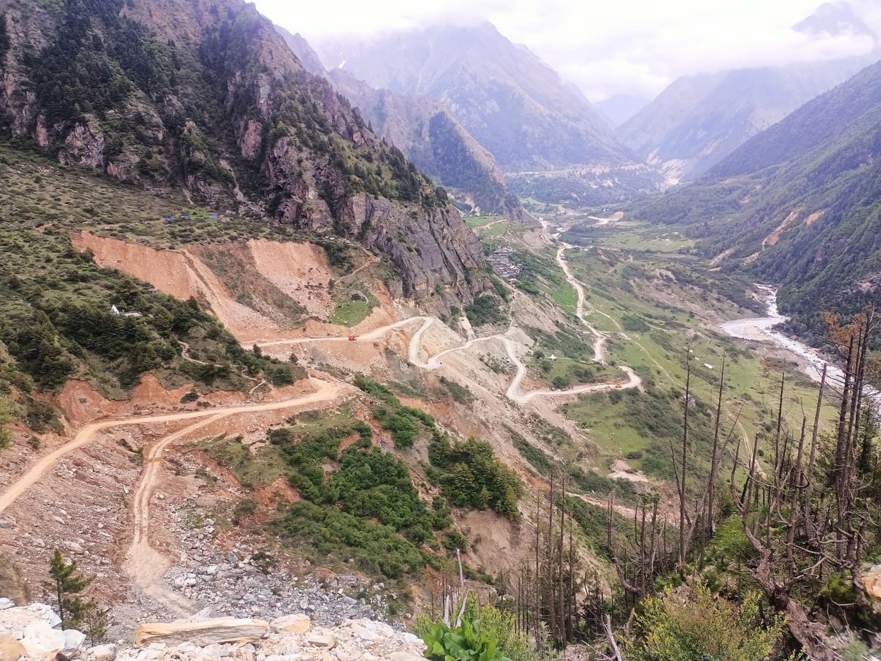 Indo-China Border Road in lipulekh