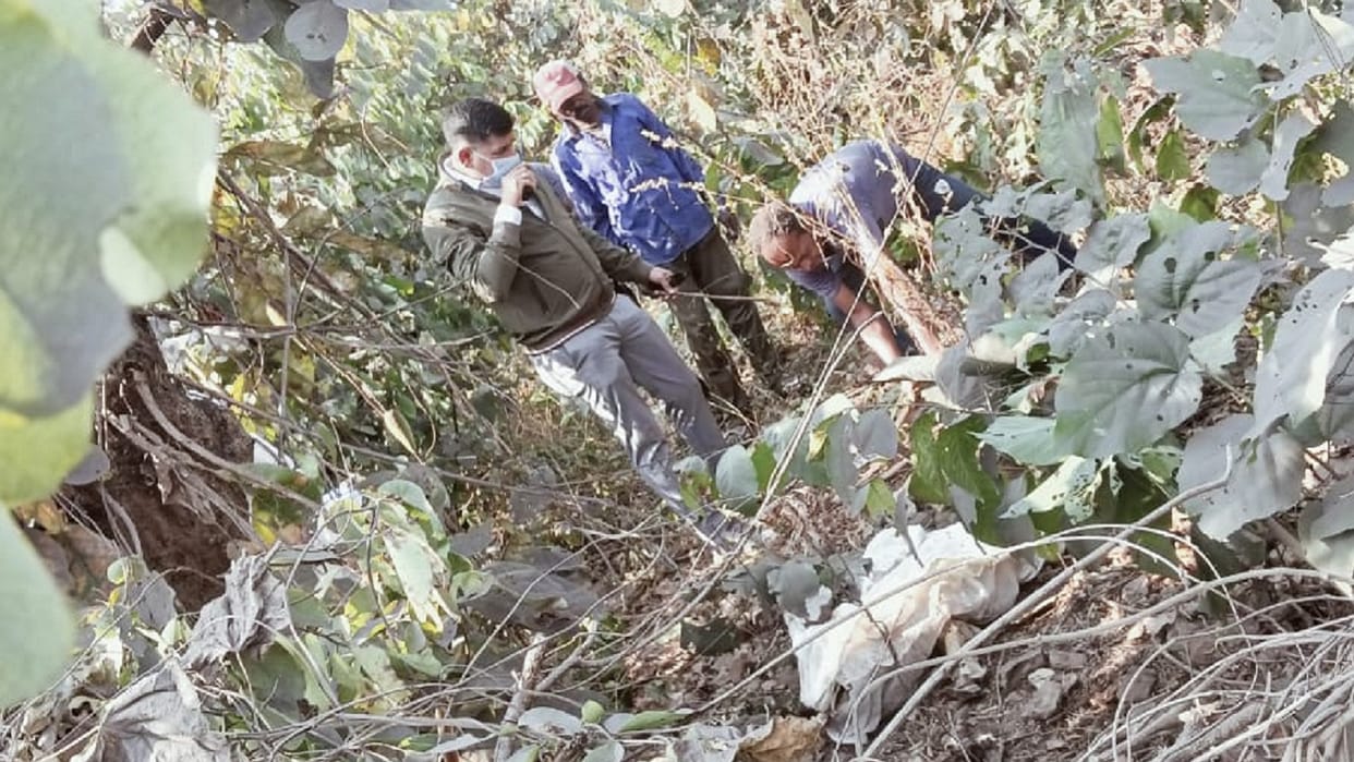 skeleton found on hill of missing ninth class girl student in raigarh