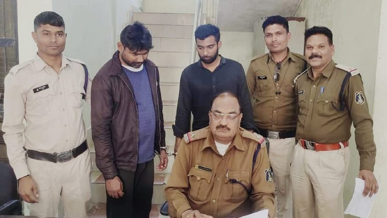 Two shooters arrested in Sanjeev Tripathi murder case in bilaspur