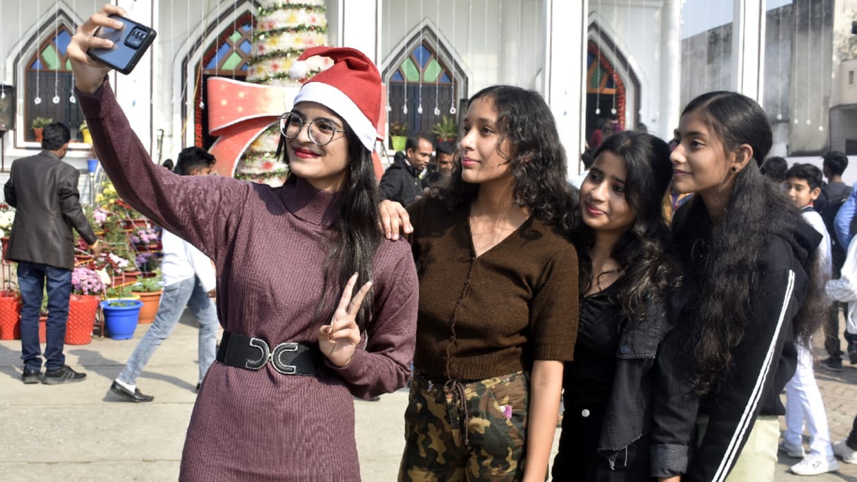 merry christmas 2022 celebration in gorakhpur