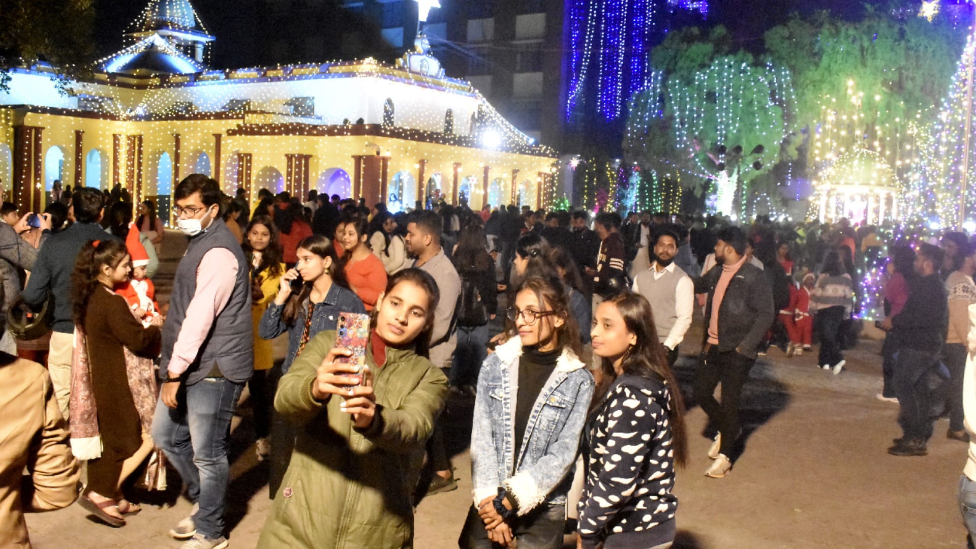 merry christmas 2022 celebration in gorakhpur