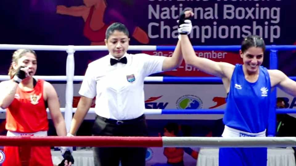 Haryana Many players won gold medals in Elite Women's National Boxing Championship
