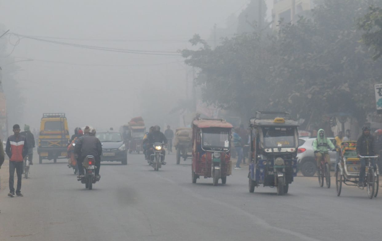 People chilly all day due to increase in fog and melting
