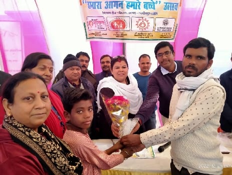 Hamara Aangan  Hamara Bachche Utsav held in BRC Behzam