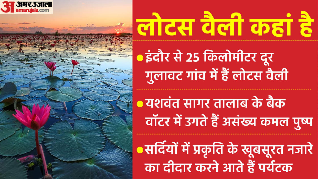 Lotus Valley situated 25 km from Indore, know what is special here