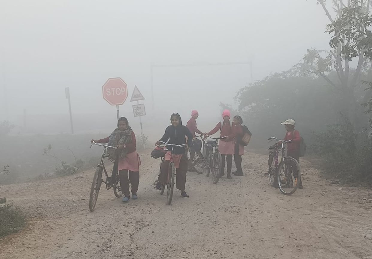 Mainpuri: Winter broke the record of three years, mercury reached 5.2 degree