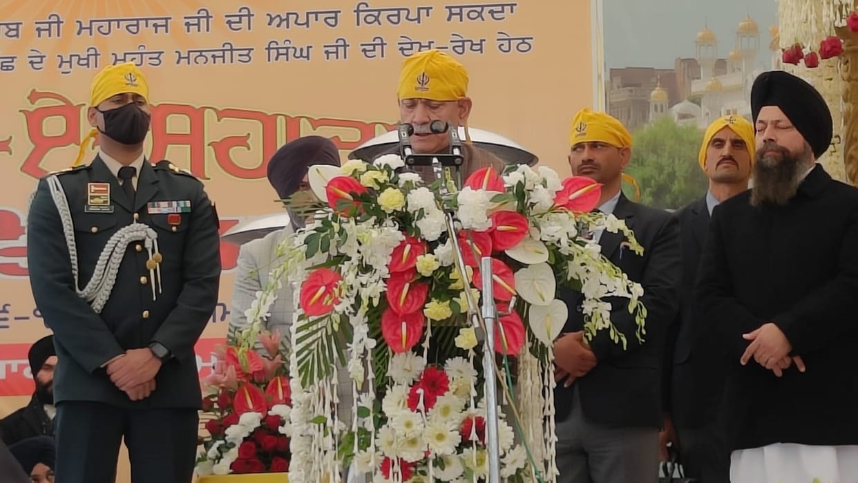 lg manoj sinha said  Baba Banda Singh Bahadur statue to be installed in Bhagwati Nagar jammu