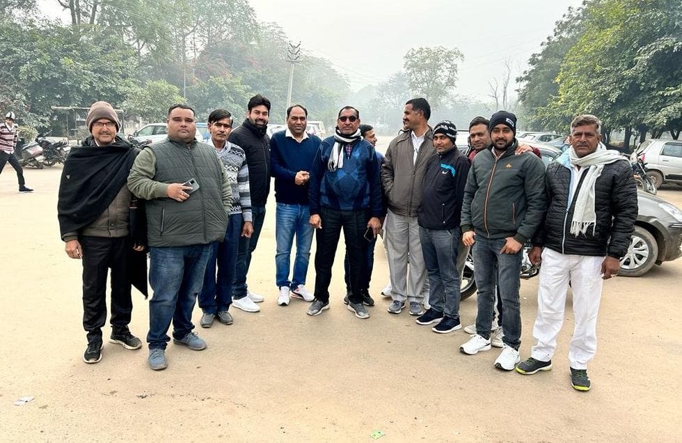115 Patwari and 10 Kanungo of the district started a three-day strike regarding their demands