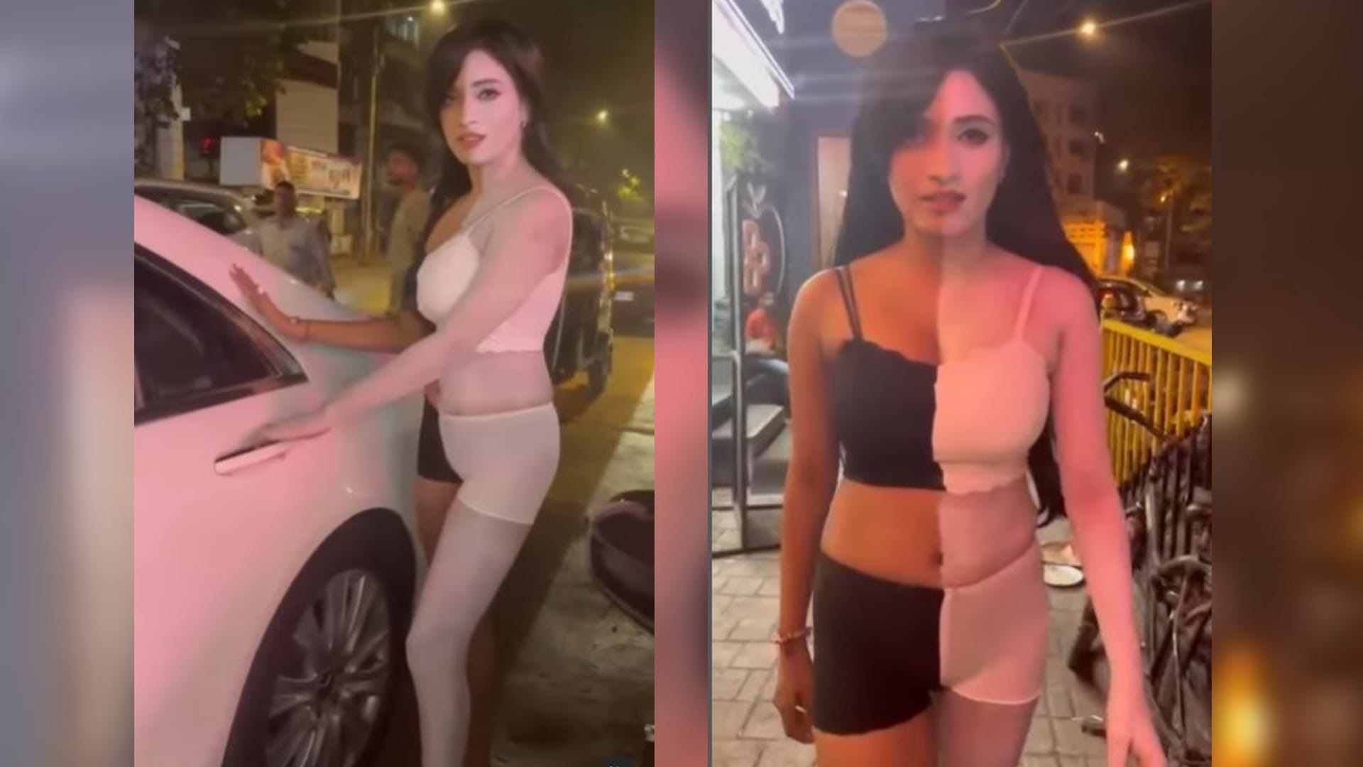 bigg boss 6 ex contestant manya singh paints her body black and  white know the reason watch video