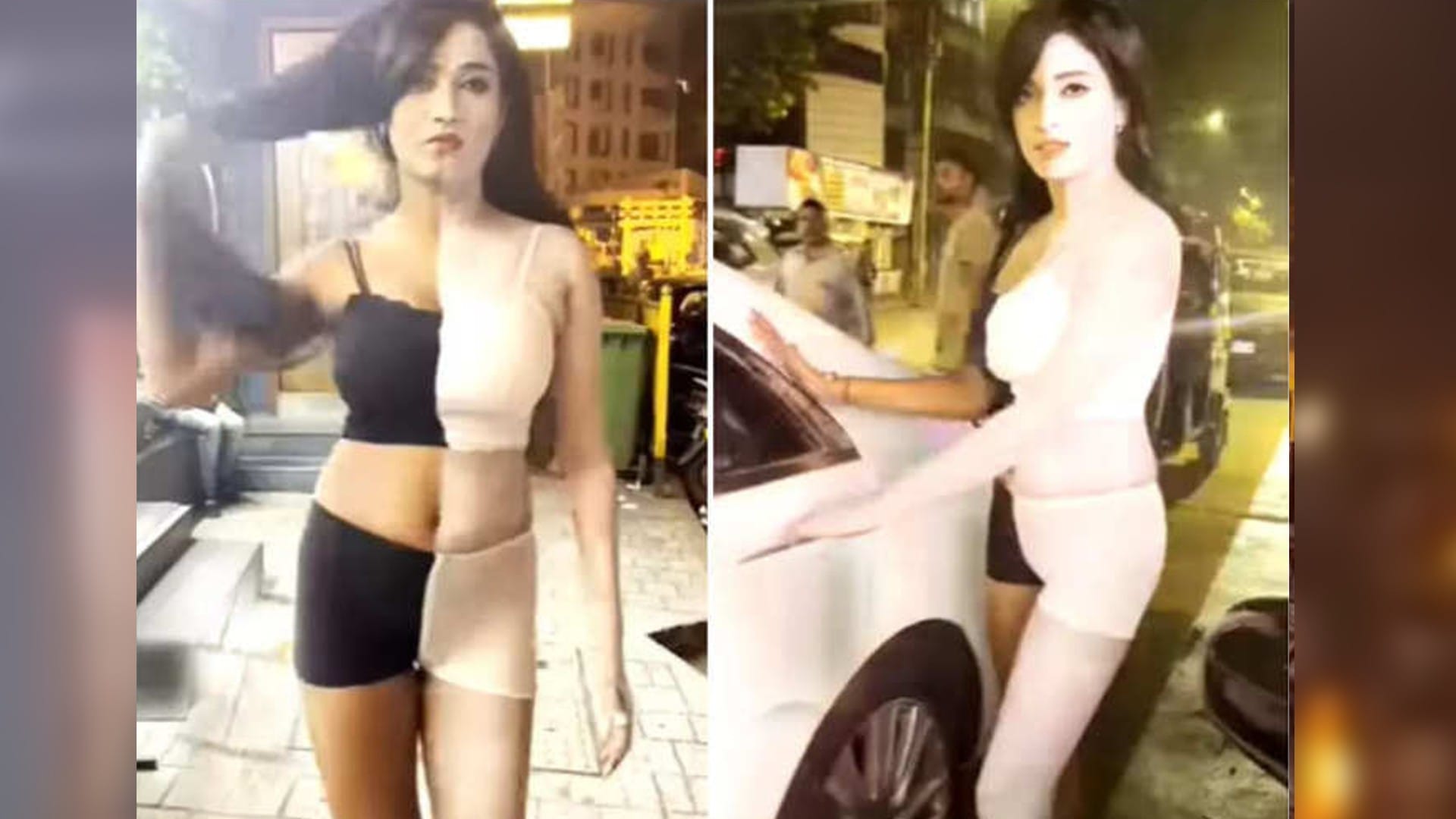 bigg boss 6 ex contestant manya singh paints her body black and  white know the reason watch video