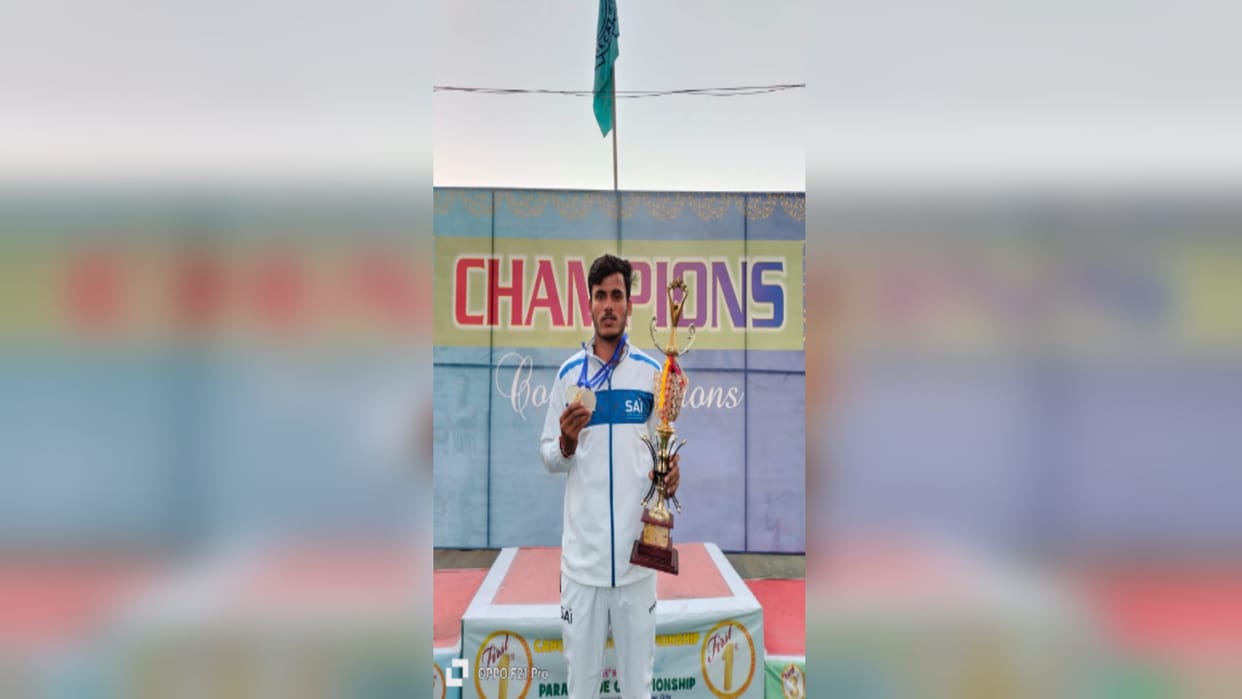 Muzaffarnagar: Satyam has won three medals in Bhopal and there is an atmosphere of happiness in the village