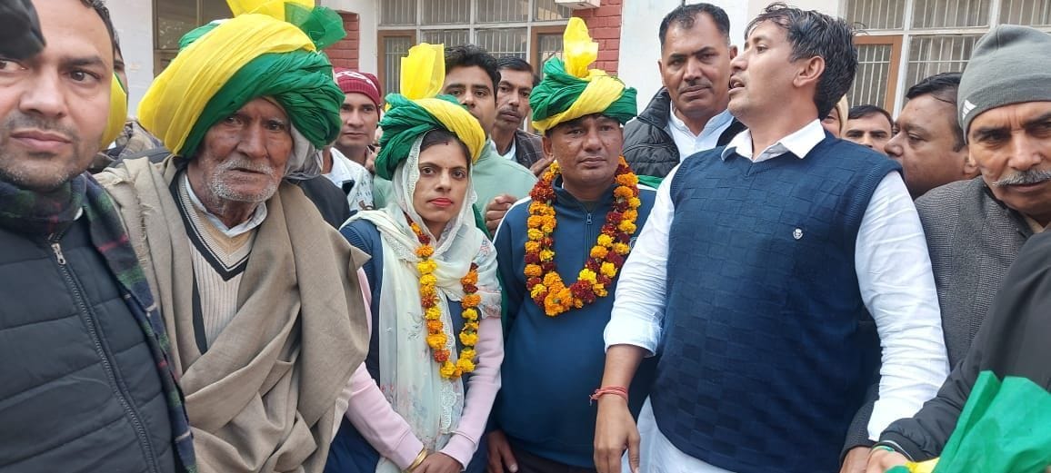 Deepika became head of Narwana block committee