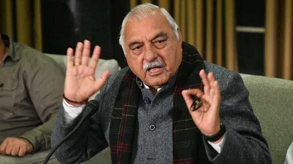 Bhupinder Singh Hooda thanked people of Haryana for joining Bharat Jodo Yatra