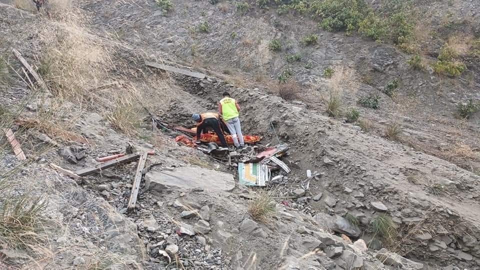 two dead in road accident in ramban near Battery Cheshma on Jammu Srinagar NH