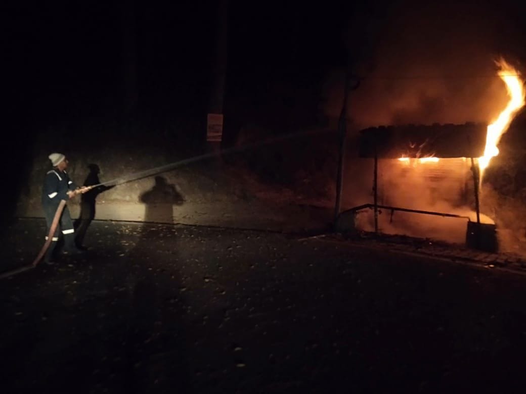 Fire At Ranikhet RaiState