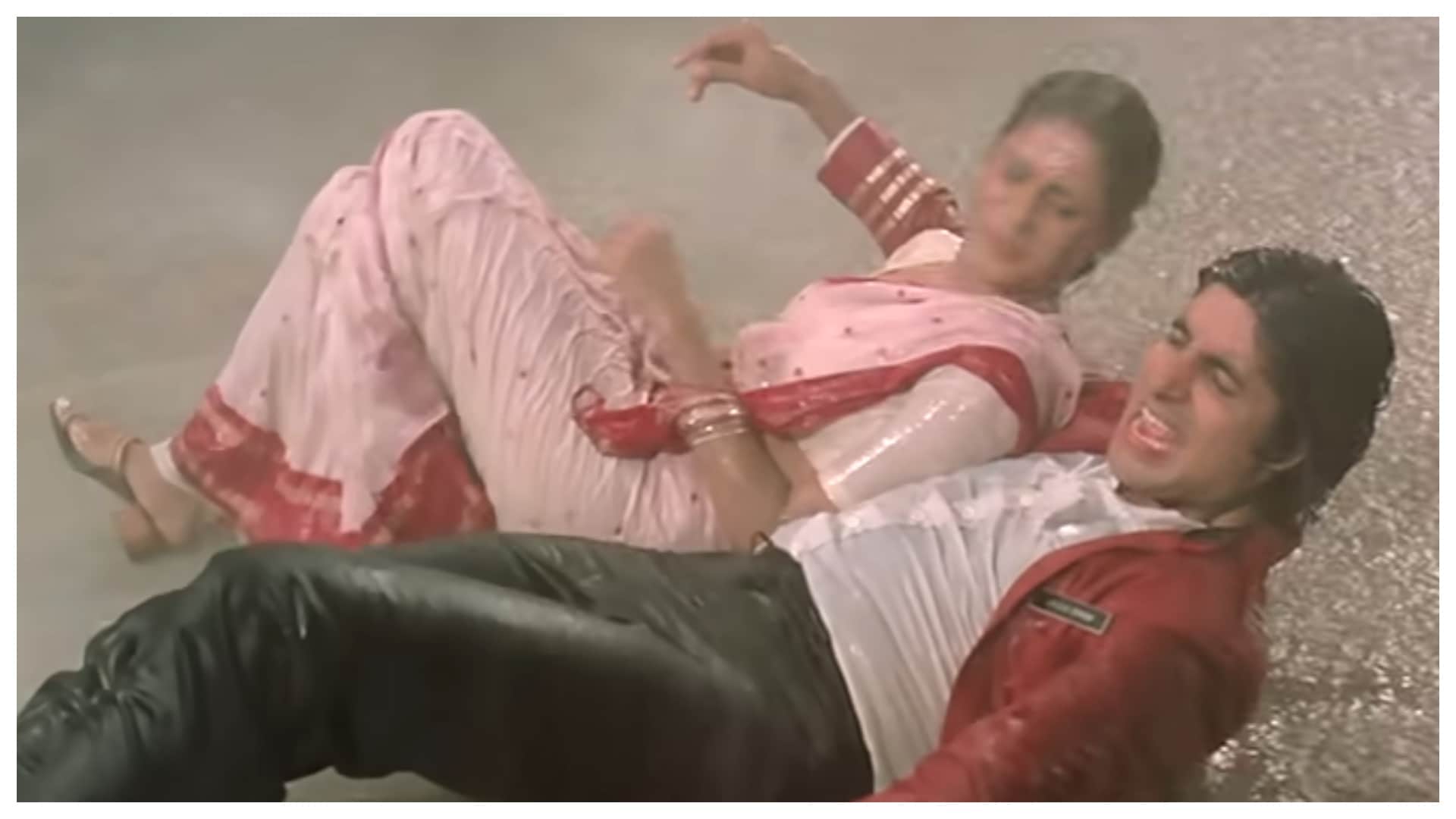 Monday Flashback: When Smita Patil Cried After Shot For Namak Halal Aaj Rapat Jaye Song with Amitabh Bachchan
