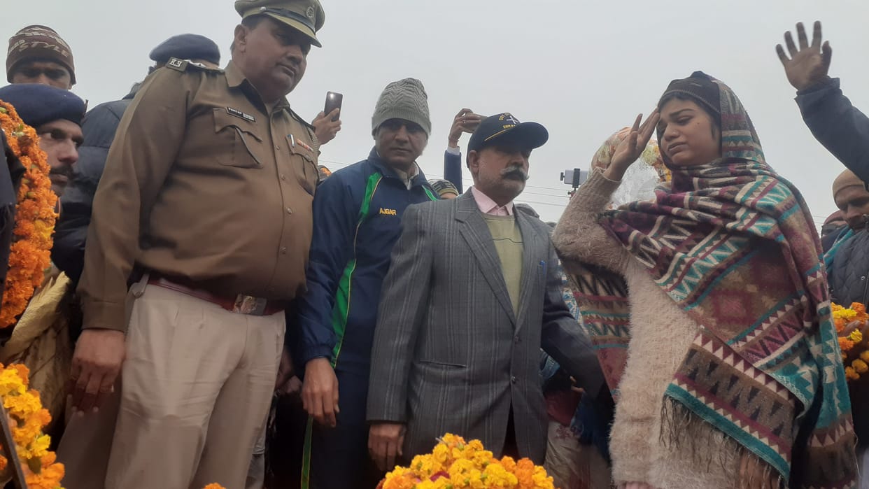 Martyr Sombir was cremated with state honors