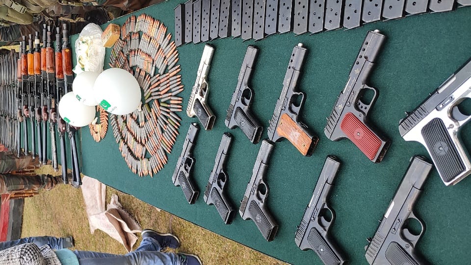 Jammu Kashmir: Deadly weapons used in war found in Uri, Pakistani balloons found first time valley