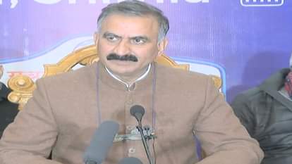 मुख्यमंत्री सुखविंद्र सिंह सुक्खू।