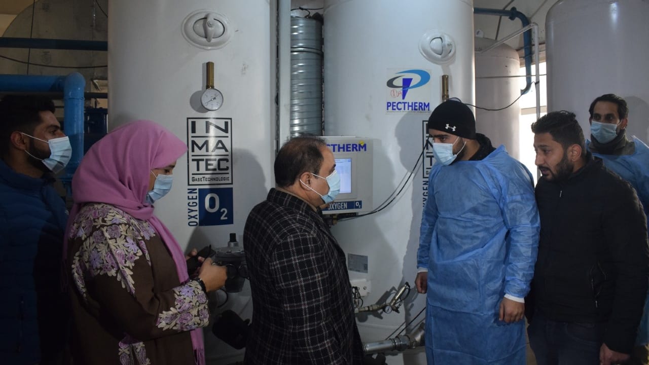 Mock drill in major hospitals across Jammu Kashmir for preparations before the fourth wave of Corona