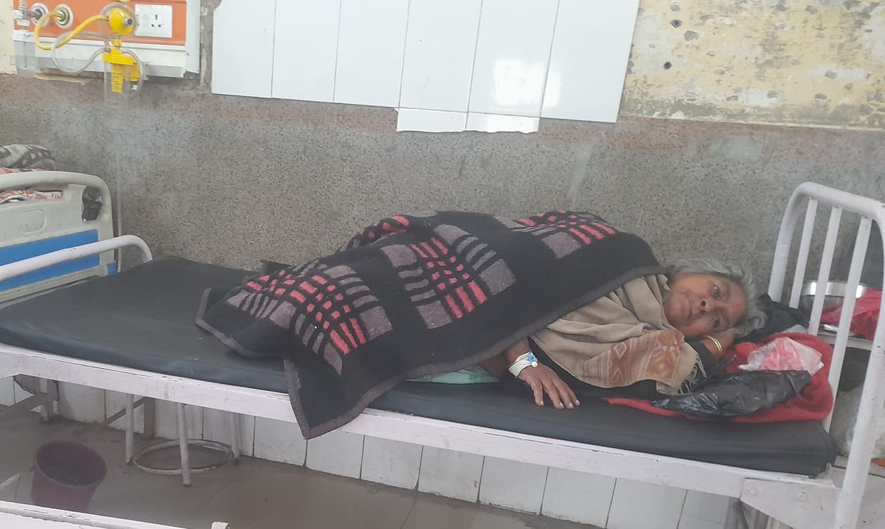 hospital,cold wave,rain basera,wind