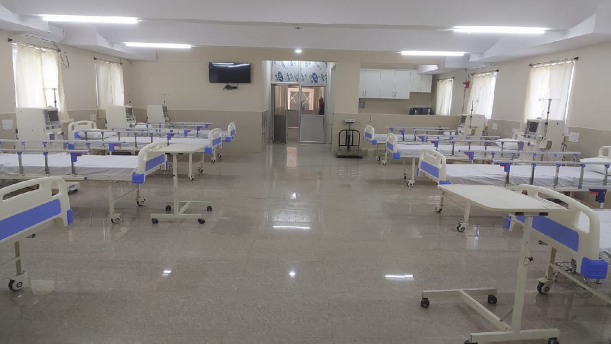 Dialysis of patients will be done for one rupee
