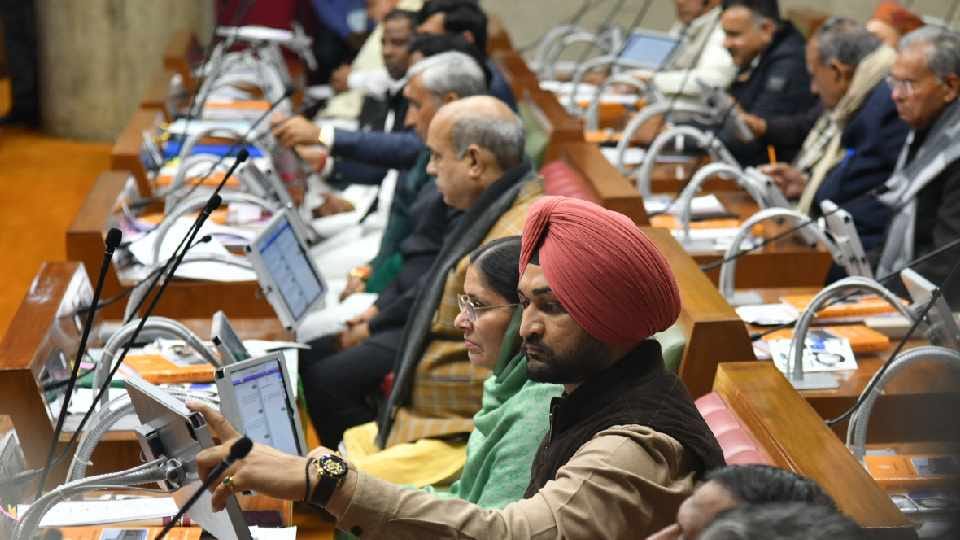Many issues raised on the third day of winter session of Haryana Assembly