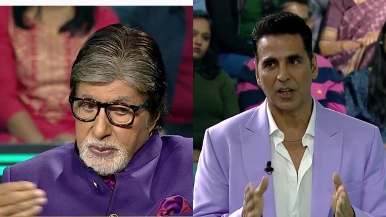 Kaun Banega Crorepati 14: Akshay Kumar taught new self Defence technique Womens audience and Big B stunned