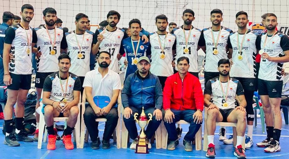 KU's team became volleyball champion again, Kurukshetra