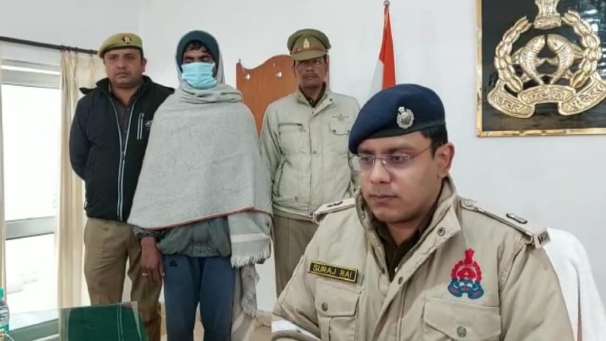 Saharanpur police has arrested to a 25 thousand prize accused Jeet after three years
