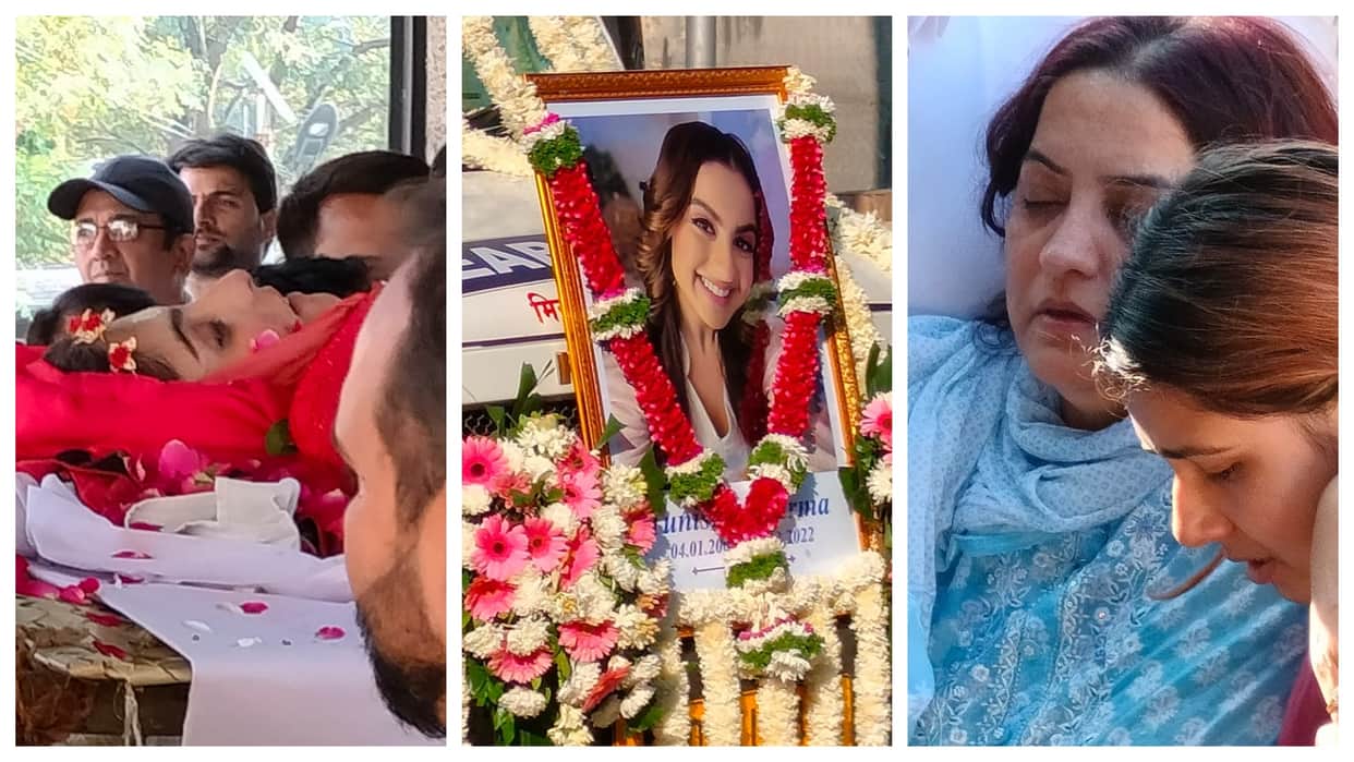 Tunisha Sharma Funeral Pictures: Actress Mother Critical Situation fainted After Seeing Her Daughter Dead Body