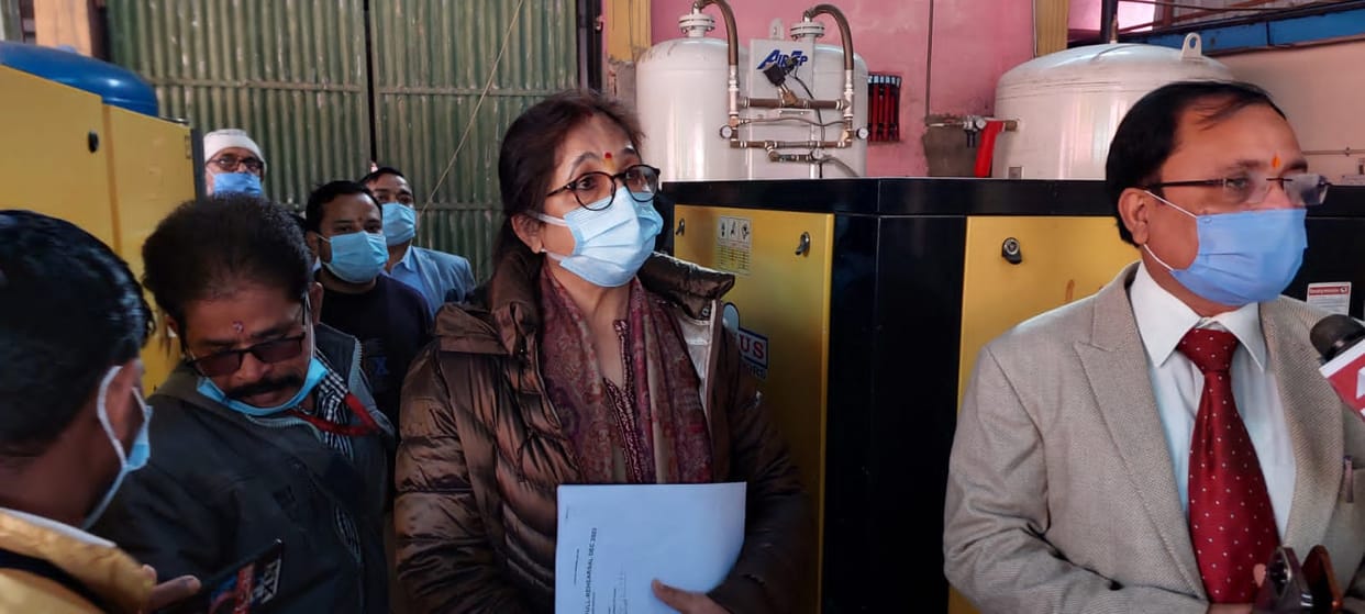 COVID-19 Mock drill ventilator-oxygen plant investigation at district hospital, BHU and other places