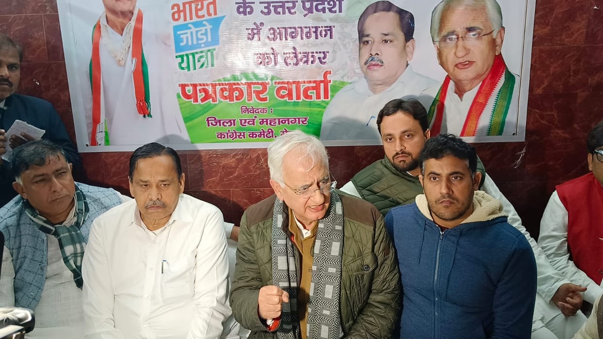 Meerut: Salman Khurshid says the country will not run from Nagpur, love will run