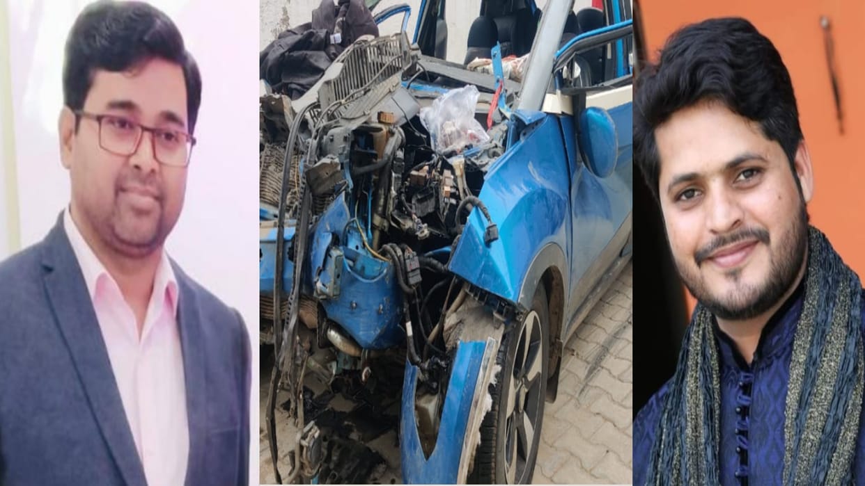 Agra-Lucknow Expressway accident: Three were killed in the accident including EO Sudhir Singh
